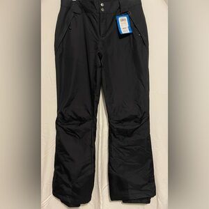 (SOLD) Columbia Arctic Trip Omni-Heat Womens Ski Snow Pants Medium Black NWT